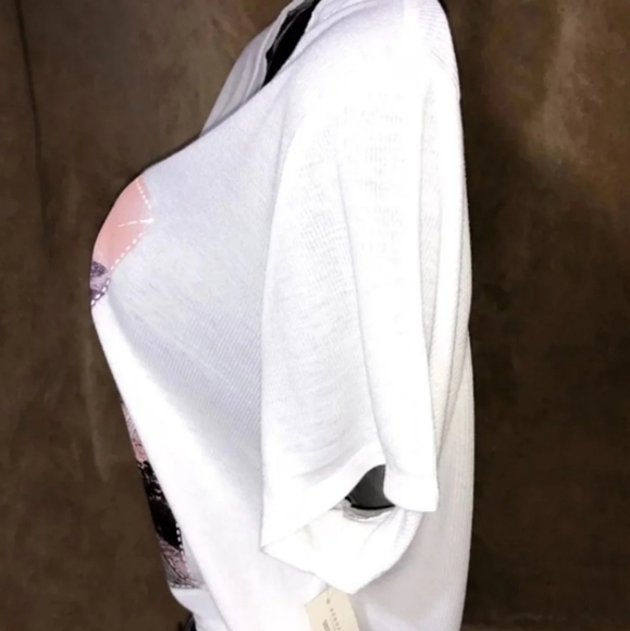 🧡 3/$15:Long and lonesome highway ribbed graphic tee - Picture 4 of 6